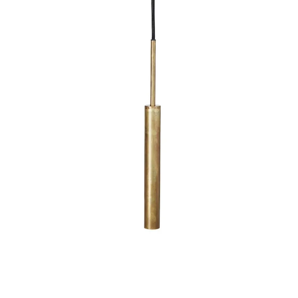 Stav pendant, Raw brass Konsthantverk
