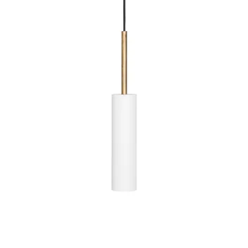 Stav pendant XL - White/raw brass - Konsthantverk