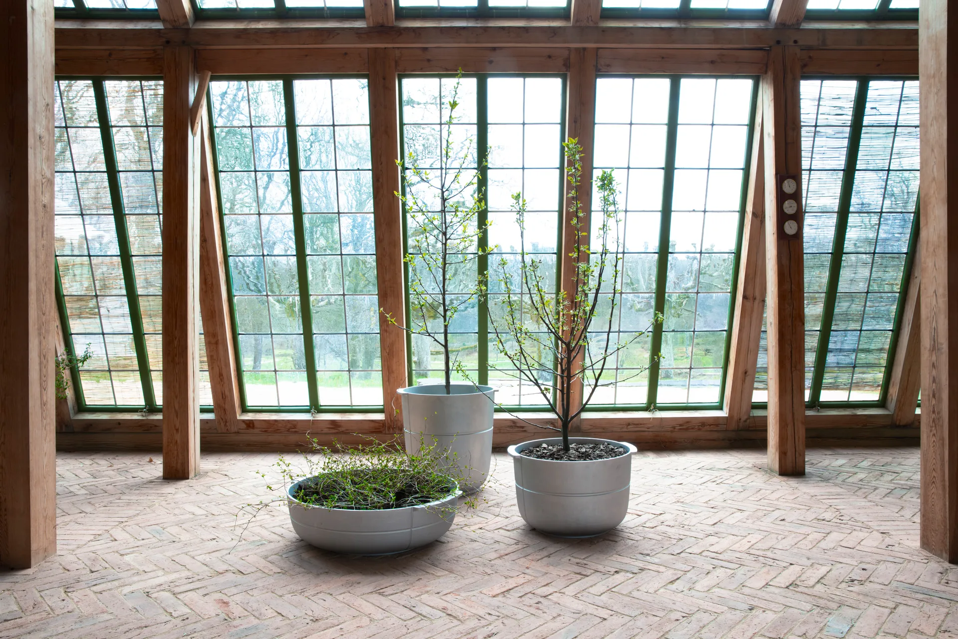 Linea pot no. 3 wide, Aluminium KORBO