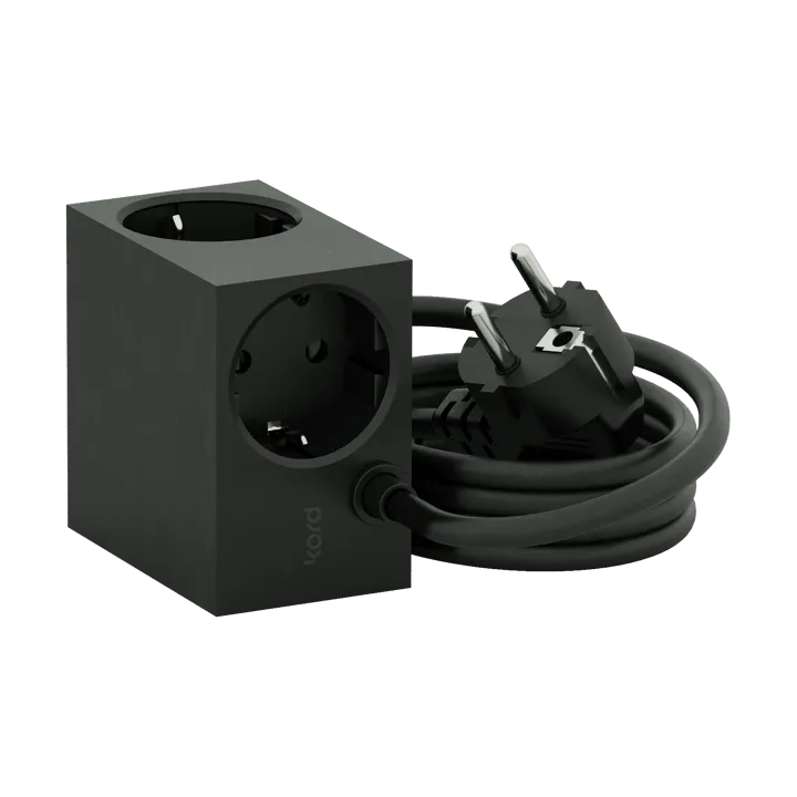Cuboid outlet 2 m - Black - Kord