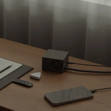 Cuboid+ outlet USB-C 30W 2 m - Black - Kord