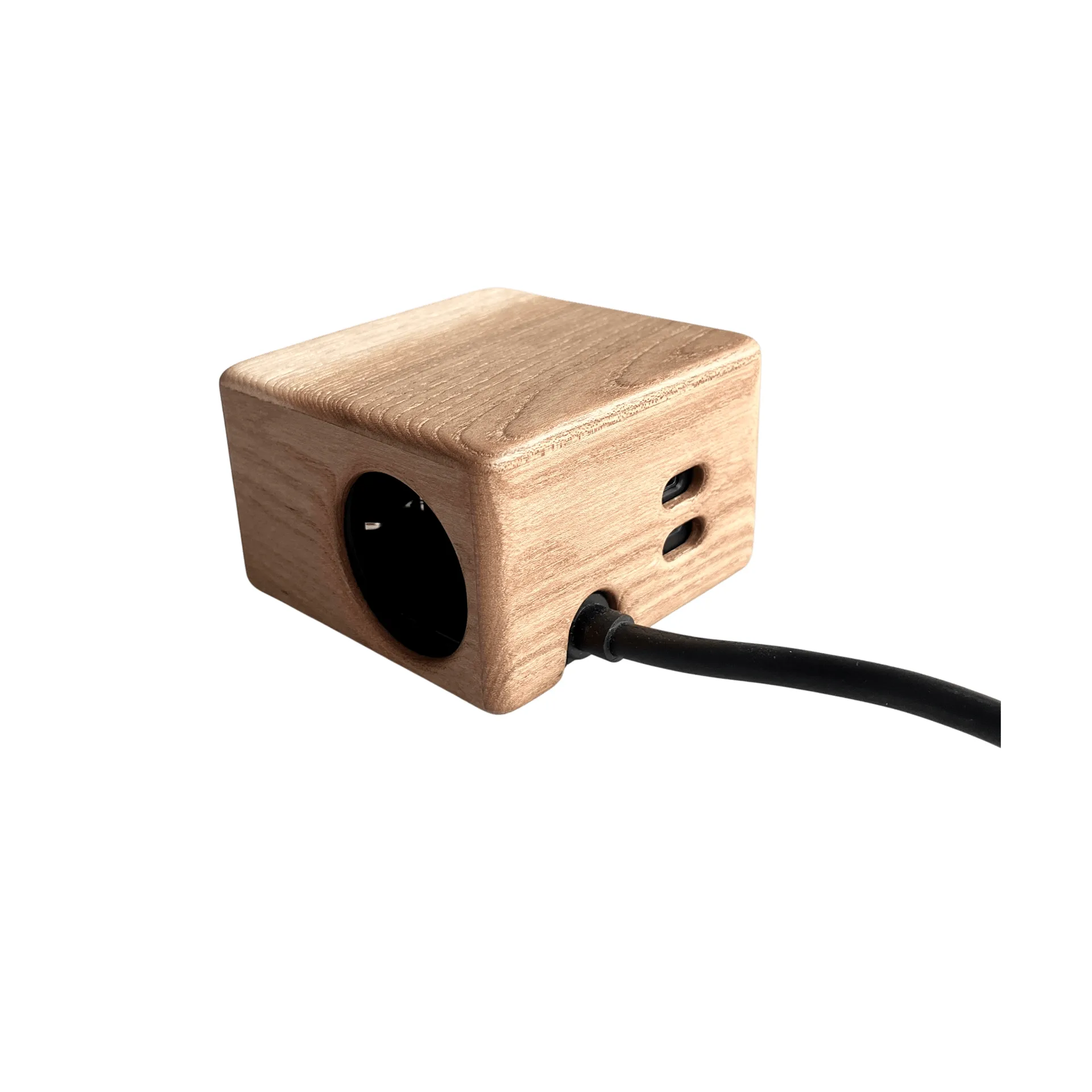 Cumulus+ case-shell for Cuboid+ power strip, Bark Kord