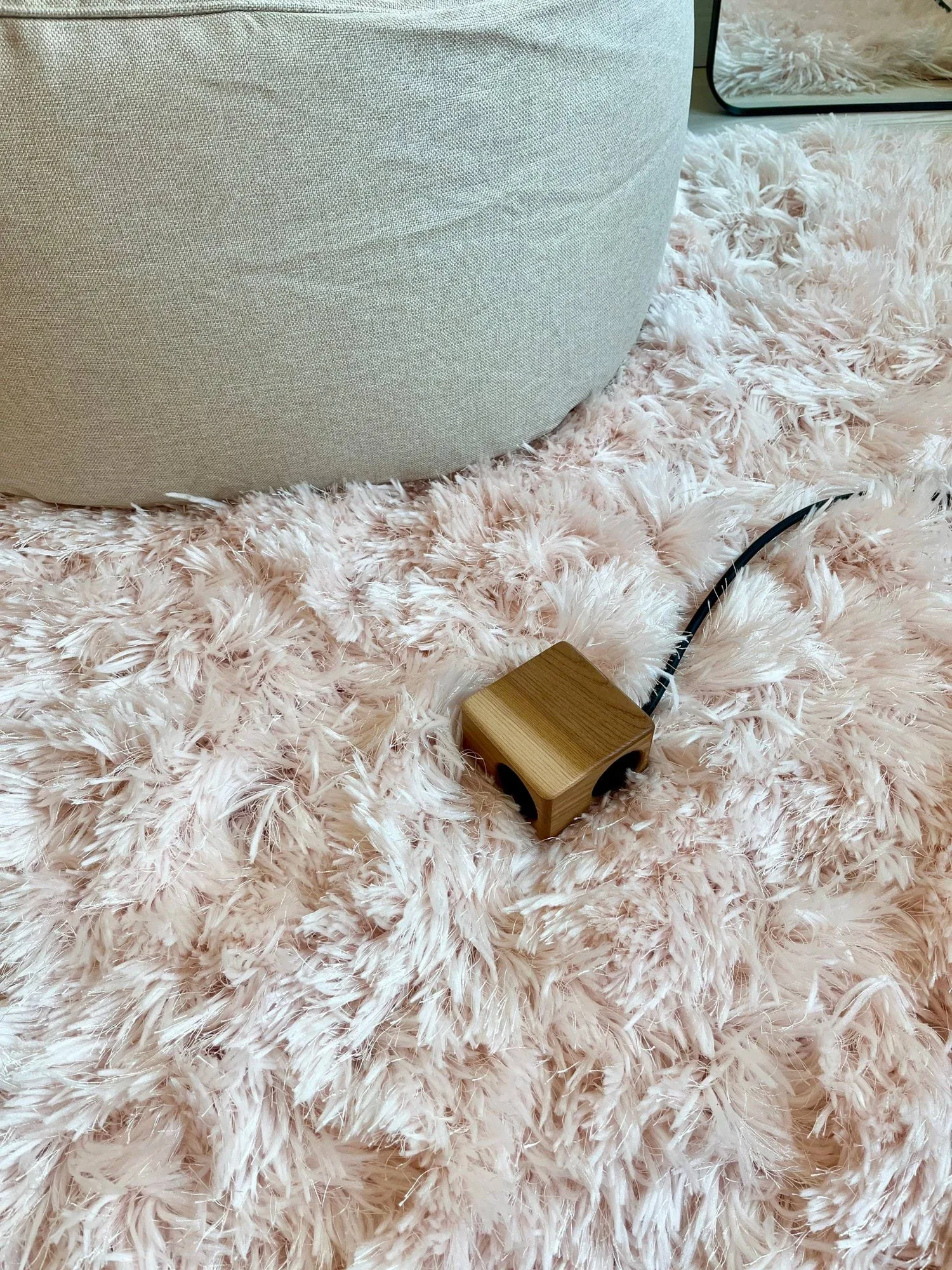 Cumulus+ case-shell for Cuboid+ power strip, Bark Kord