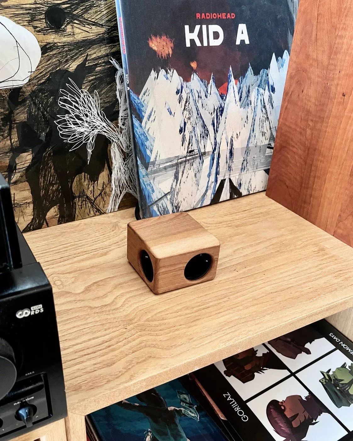 Cumulus+ case-shell for Cuboid+ power strip, Bark Kord