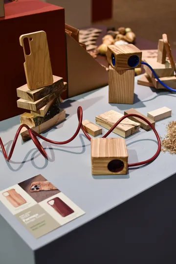 Cumulus+ case-shell for Cuboid+ power strip - Bark - Kord