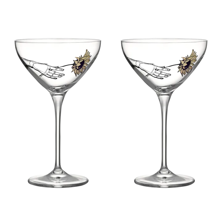 All about you coupe champagne glass 32 cl 2-pack - All for you - Kosta Boda