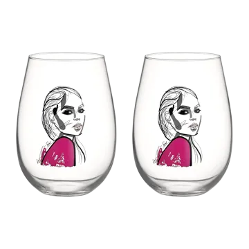 All about you glass 57 cl 2-pack - Next to you - Kosta Boda