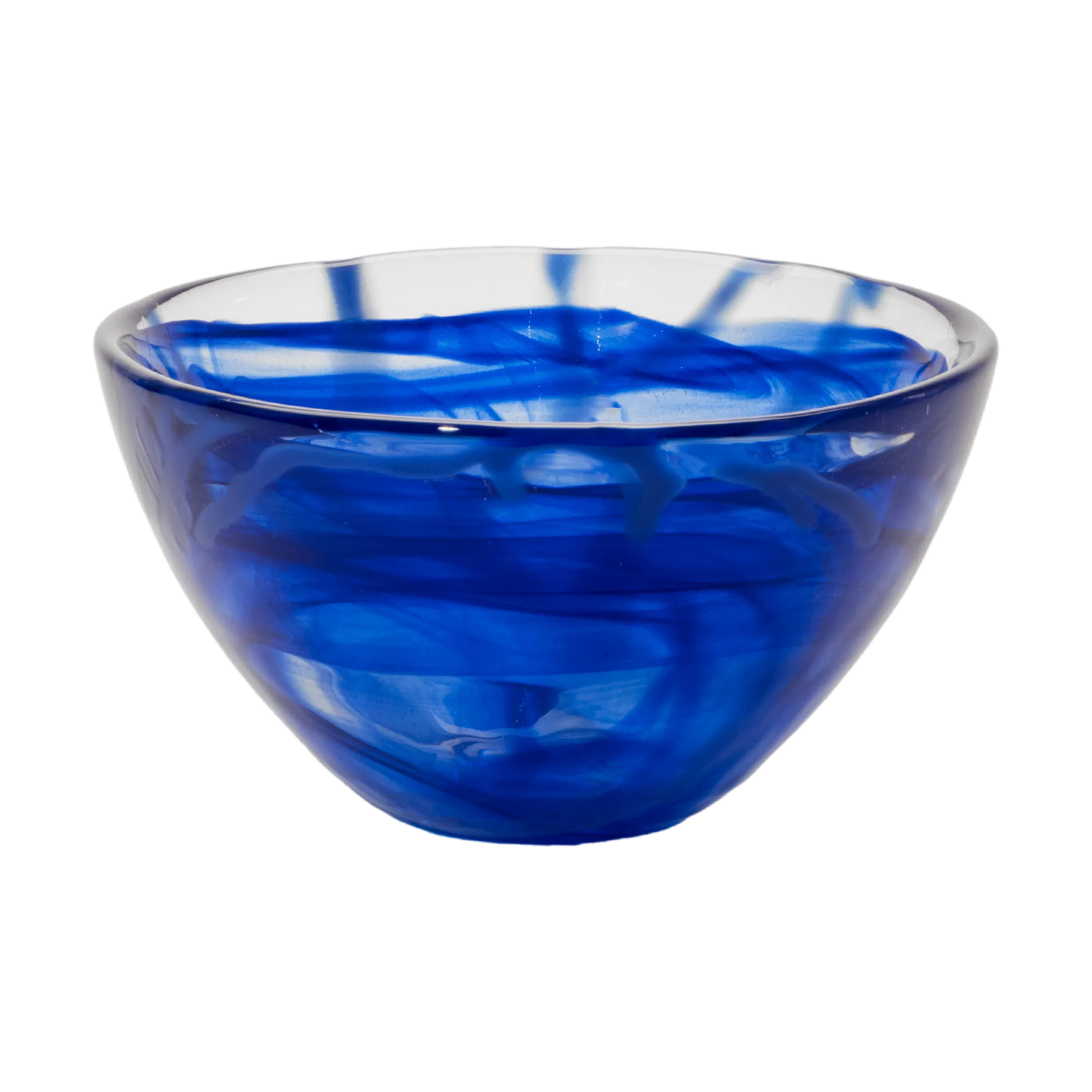 Contrast bowl 160 mm, Blue-blue Kosta Boda