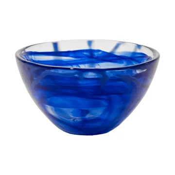 Contrast bowl 160 mm - Blue-blue - Kosta Boda