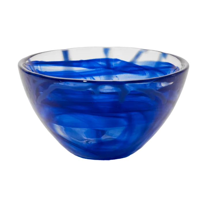 Contrast bowl 160 mm - Blue-blue - Kosta Boda