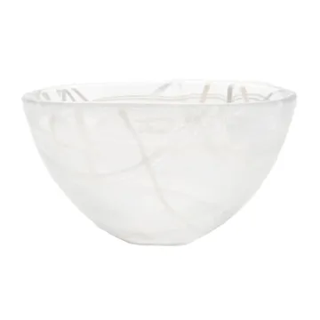 Contrast bowl 160 mm - White-white - Kosta Boda