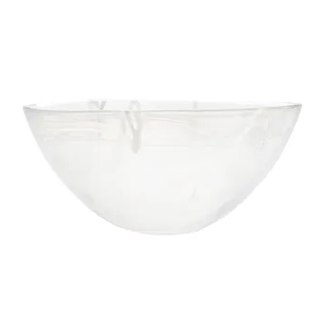 Contrast bowl 350 mm - White-white - Kosta Boda