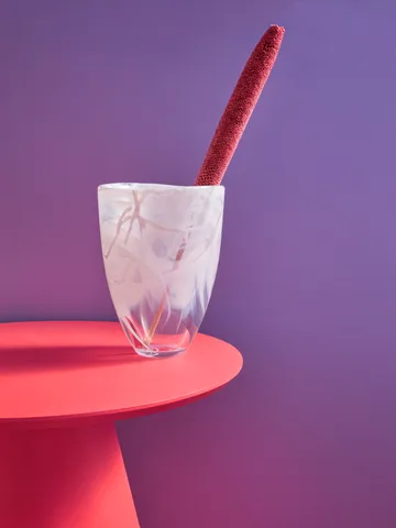 Contrast vase 200 mm - White-white - Kosta Boda