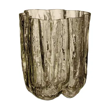 Crackle vase 12,1 cm - Taupe - Kosta Boda