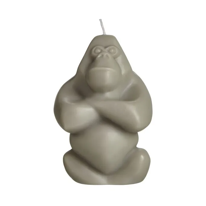Gabba Gabba Hey candle 11.5 cm, Grey Kosta Boda