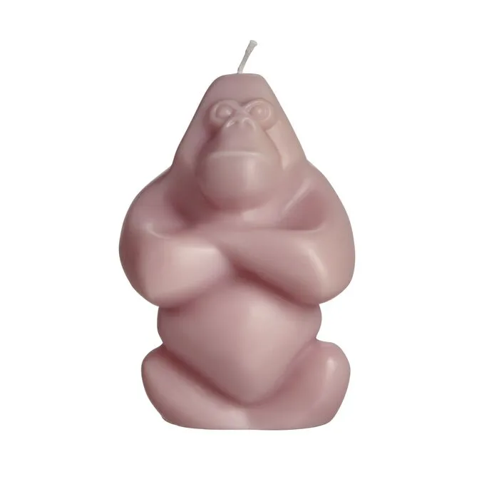 Gabba Gabba Hey candle 11.5 cm, Pink Kosta Boda
