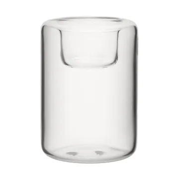Happy candle holder 3 pieces - Clear - Kosta Boda