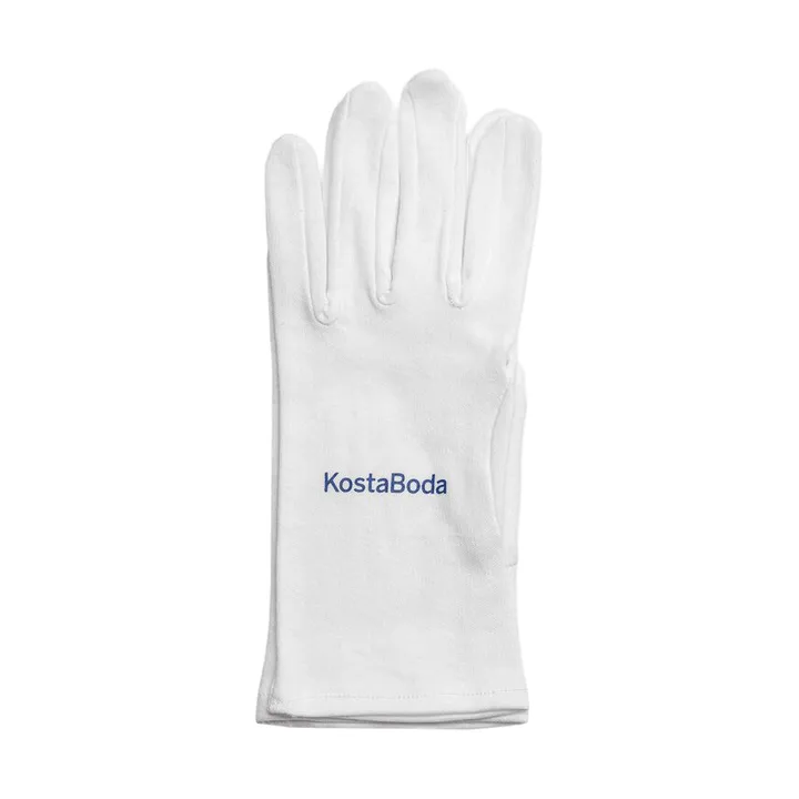 Kosta Boda glass care glove - White, large - Kosta Boda