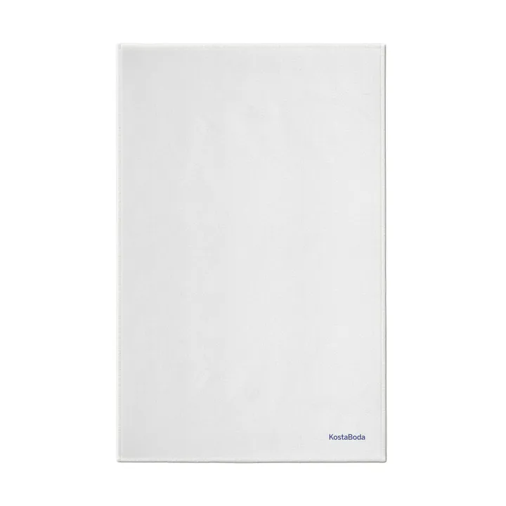 Kosta Boda glass care set sleeve - White, onesize - Kosta Boda