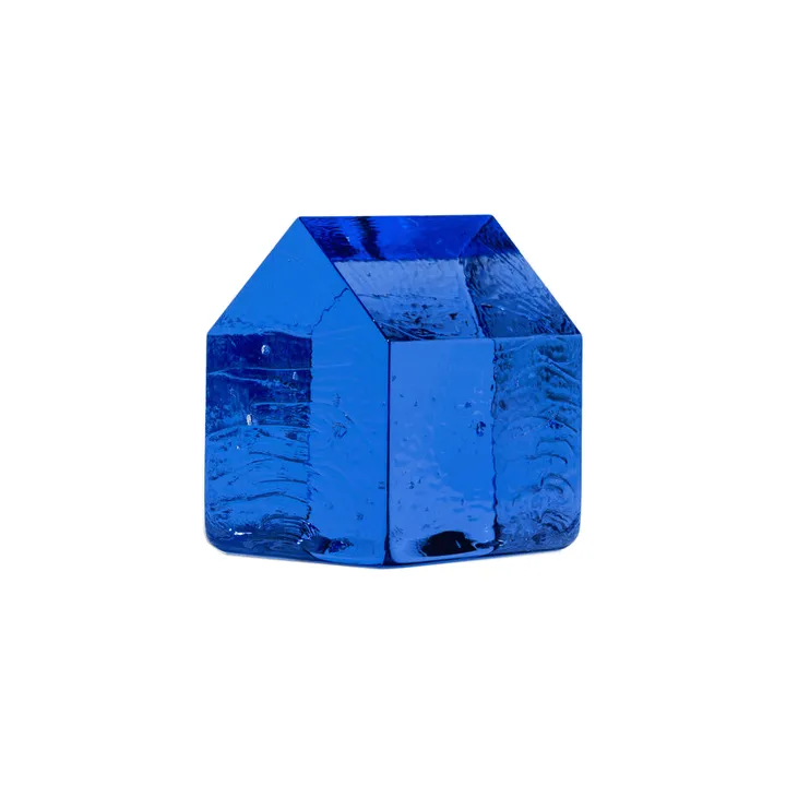 Kosta house - Blue, 11 cm - Kosta Boda