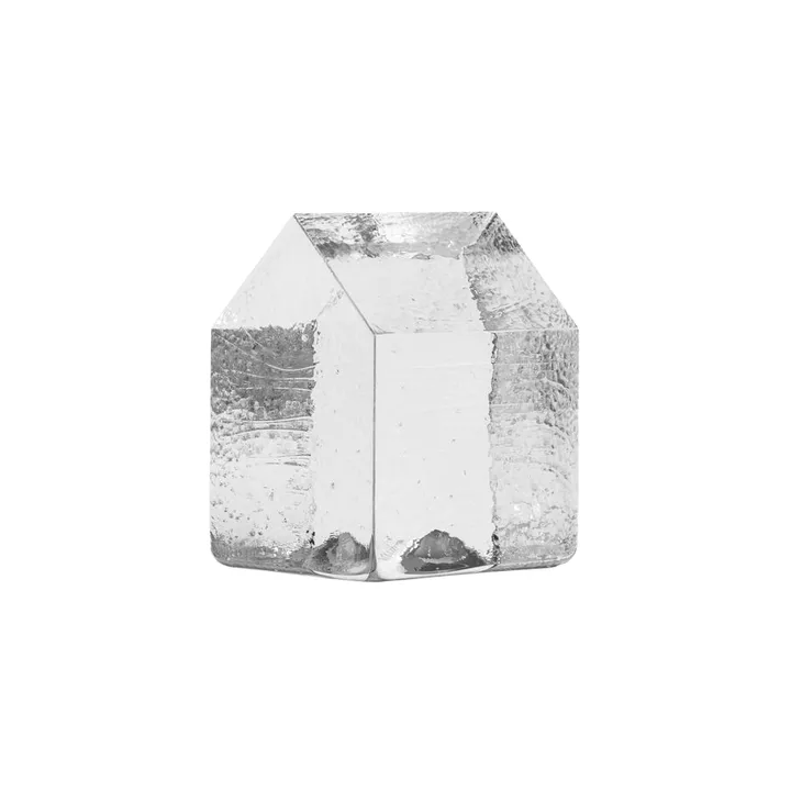 Kosta house - Transparent, 11 cm - Kosta Boda