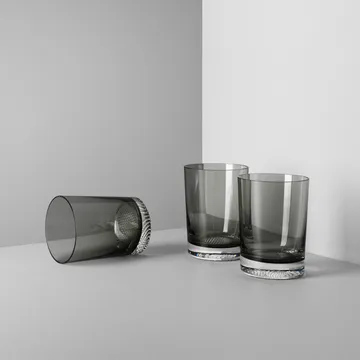 Limelight glass 22 cl 2-pack - Grey - Kosta Boda