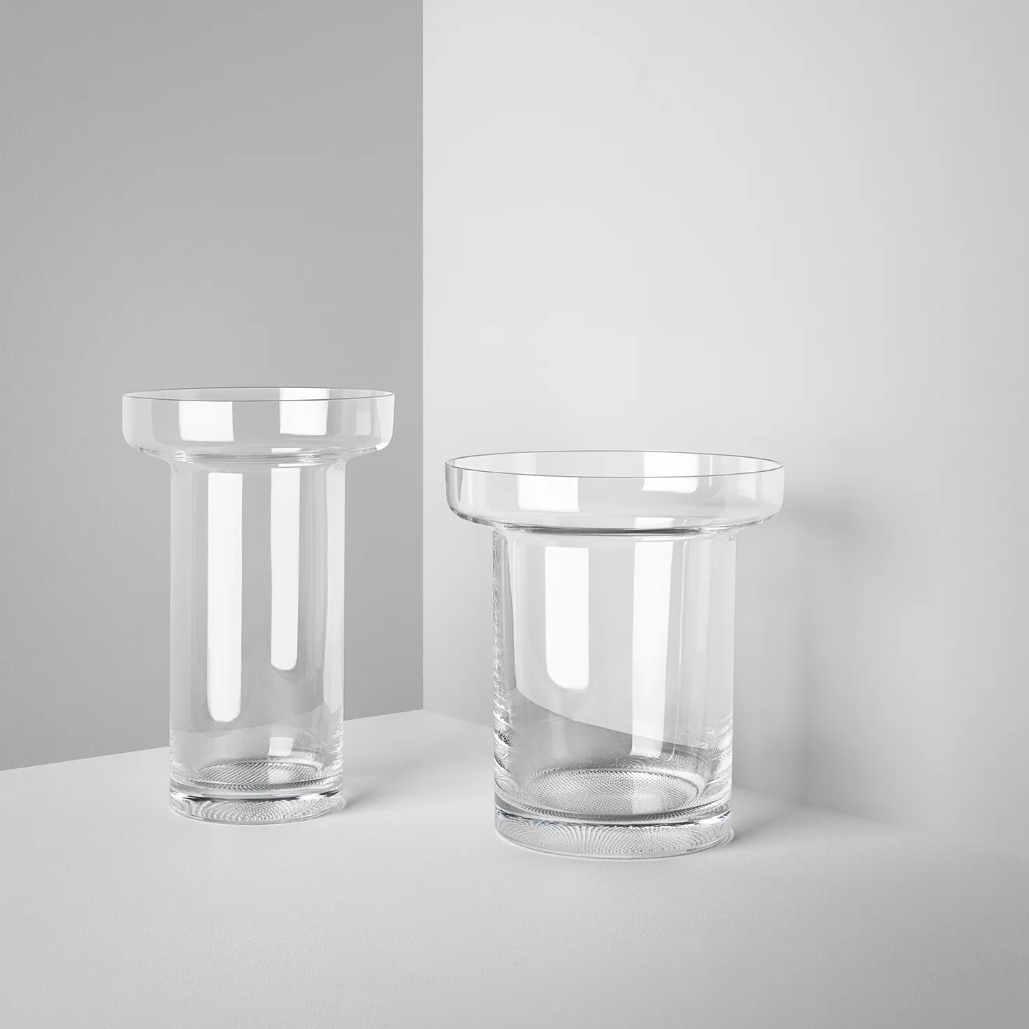 Limelight Tulip vase 19.5 cm, Clear Kosta Boda