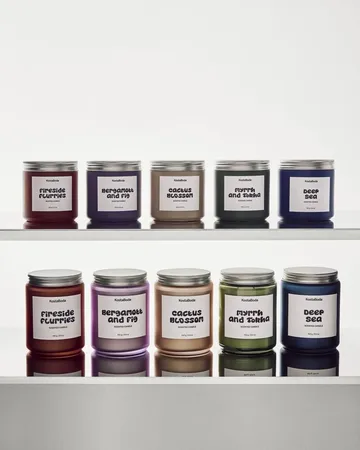 Mind scented candle - Bergamott & Fig, 550 g - Kosta Boda