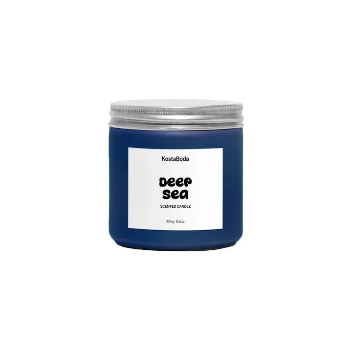Mind scented candle - Deep sea, 330 g - Kosta Boda