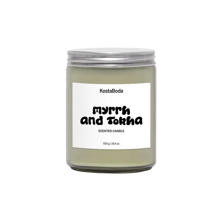Mind scented candle - Myrrh & Tokha, 550 g - Kosta Boda