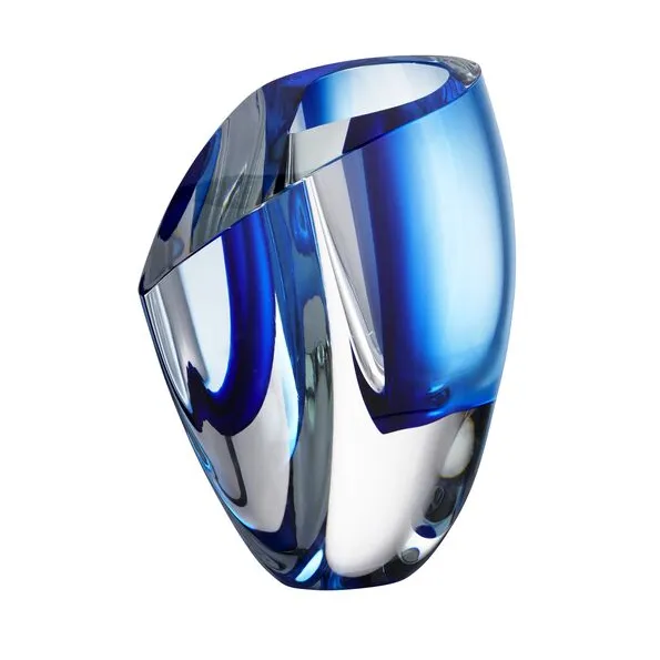 Mirage vase 21 cm, Blue, AC-25 Kosta Boda
