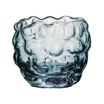 Moss tealight holder 7.3 cm - Blue - Kosta Boda