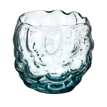 Moss tealight holder 7.3 cm - Blue - Kosta Boda