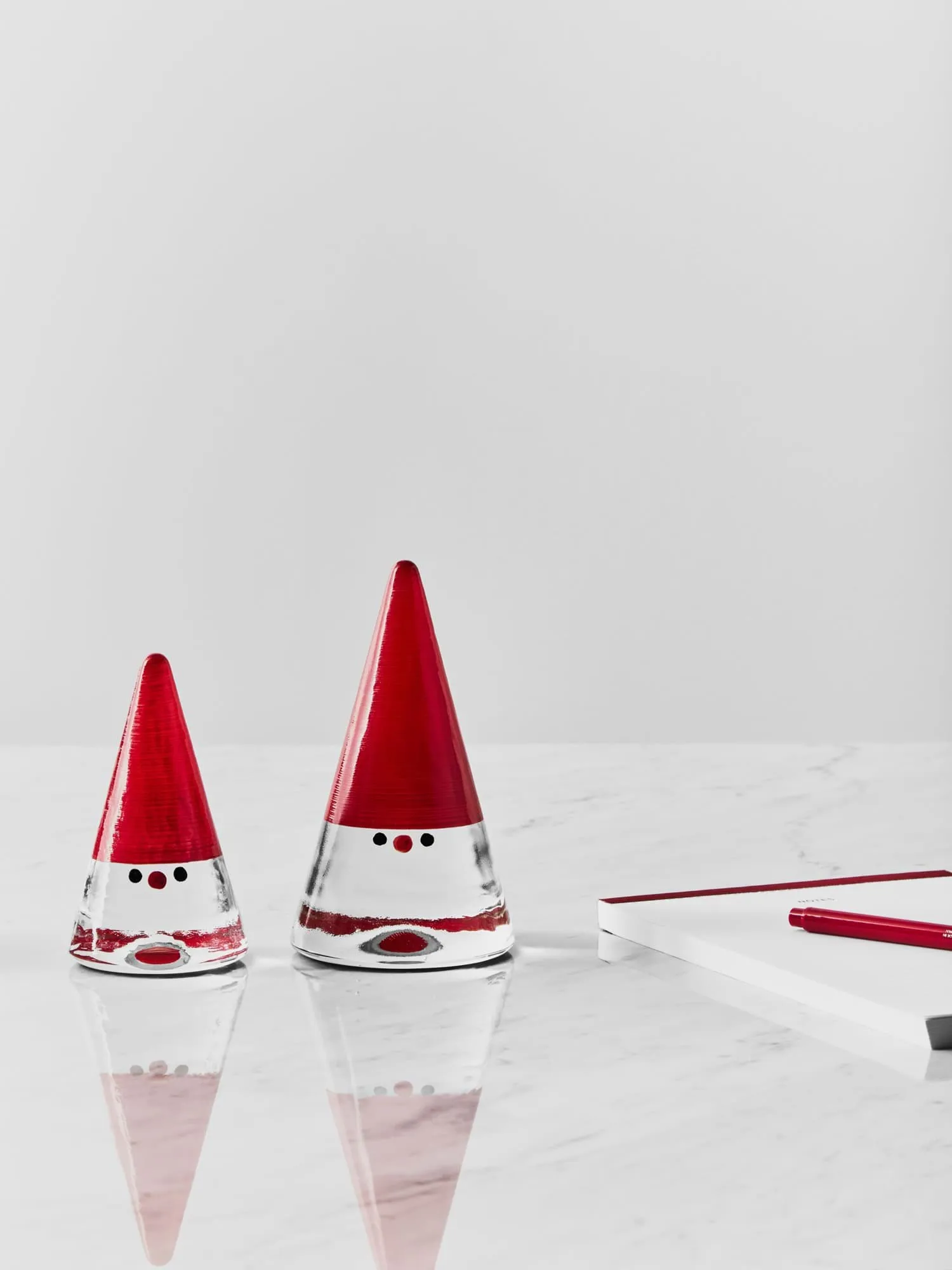 Noel gnome, Red, 15 cm Kosta Boda