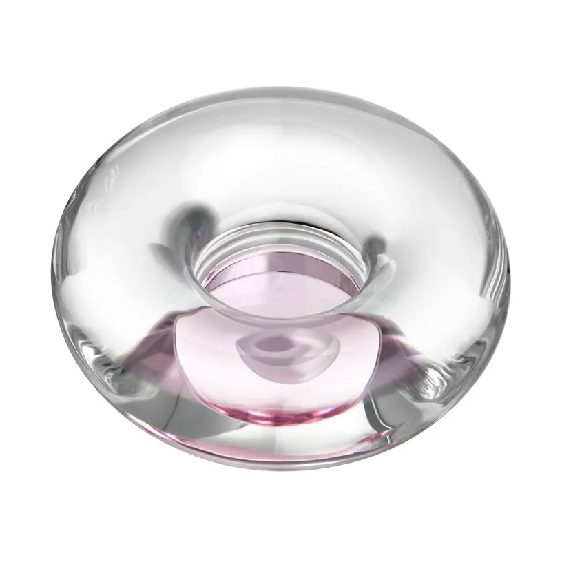 Orion tealight holder Ø11x6,3 cm, Pink Kosta Boda