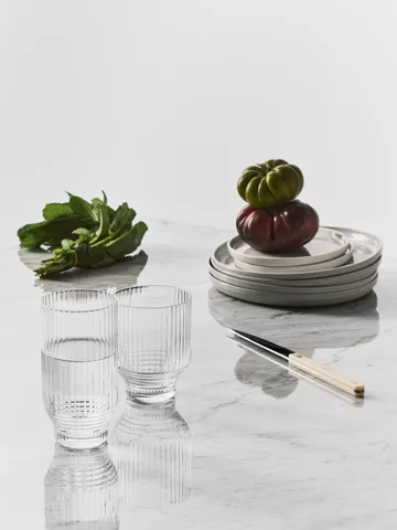 Pavilion lowball glass - Clear, 30 cl, 4-pack - Kosta Boda
