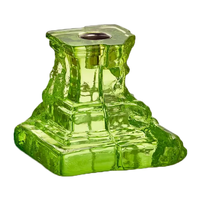 Rocky Baroque candle sticks 95 mm - Kryptonite - Kosta Boda