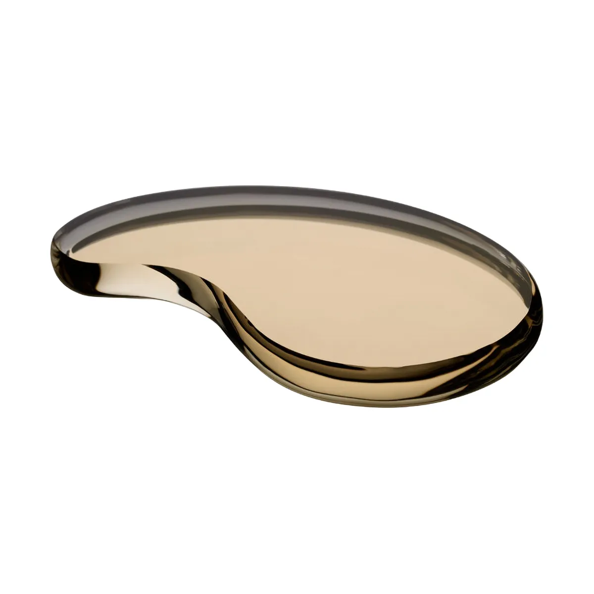 Tears of joy decorative object 2 pieces, Gold Kosta Boda