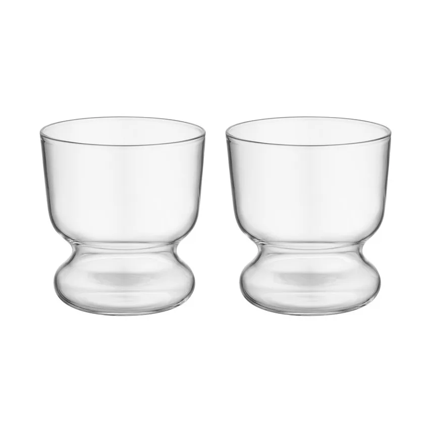 Viva old fashioned glass 28 cl 2-pack, Clear Kosta Boda