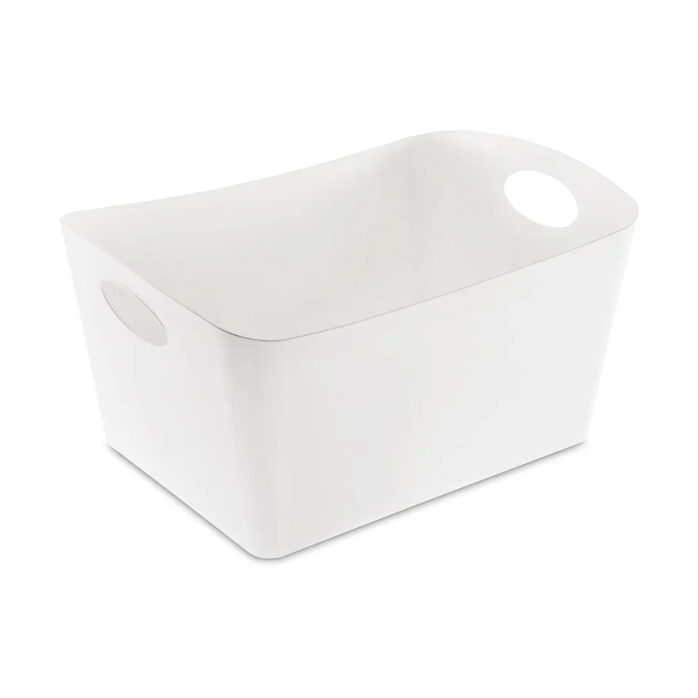Boxxx storage box L 15 l, Recycled white Koziol