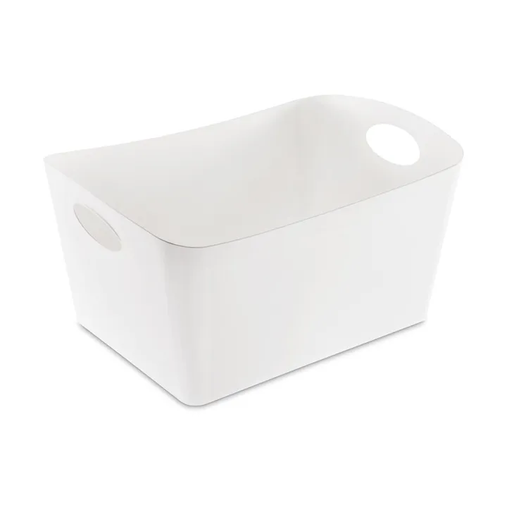 Boxxx storage box L 15 l - Recycled white - Koziol