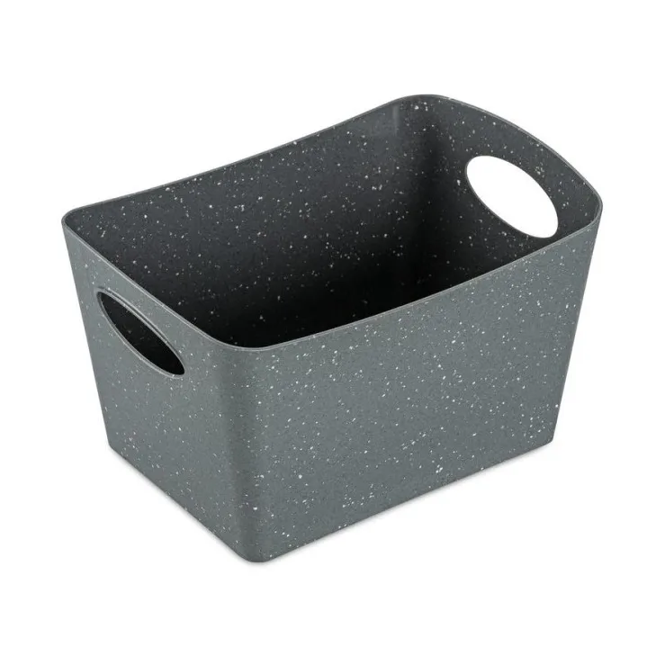 Boxxx storage box S 1 l, Recycled ash grey Koziol