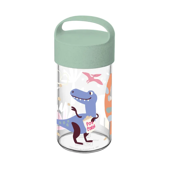 Buddy Snack water bottle 50 cl - Dinosaur - Koziol