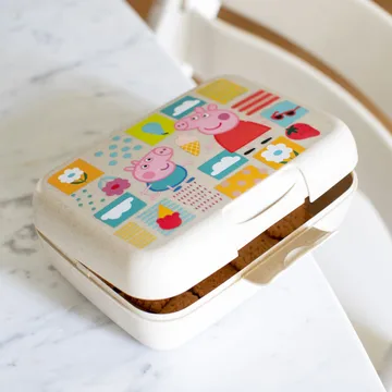 Candy Greta Gris lunchbox L - Beige - Koziol