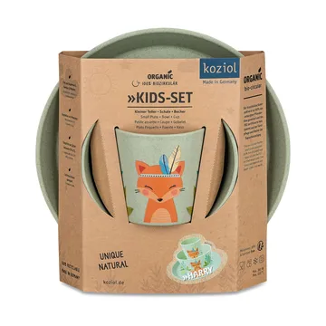 Connect children's dinnerware 3 pieces - Harry - Koziol