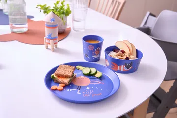 Connect children's dinnerware 3 pieces - Space - Koziol