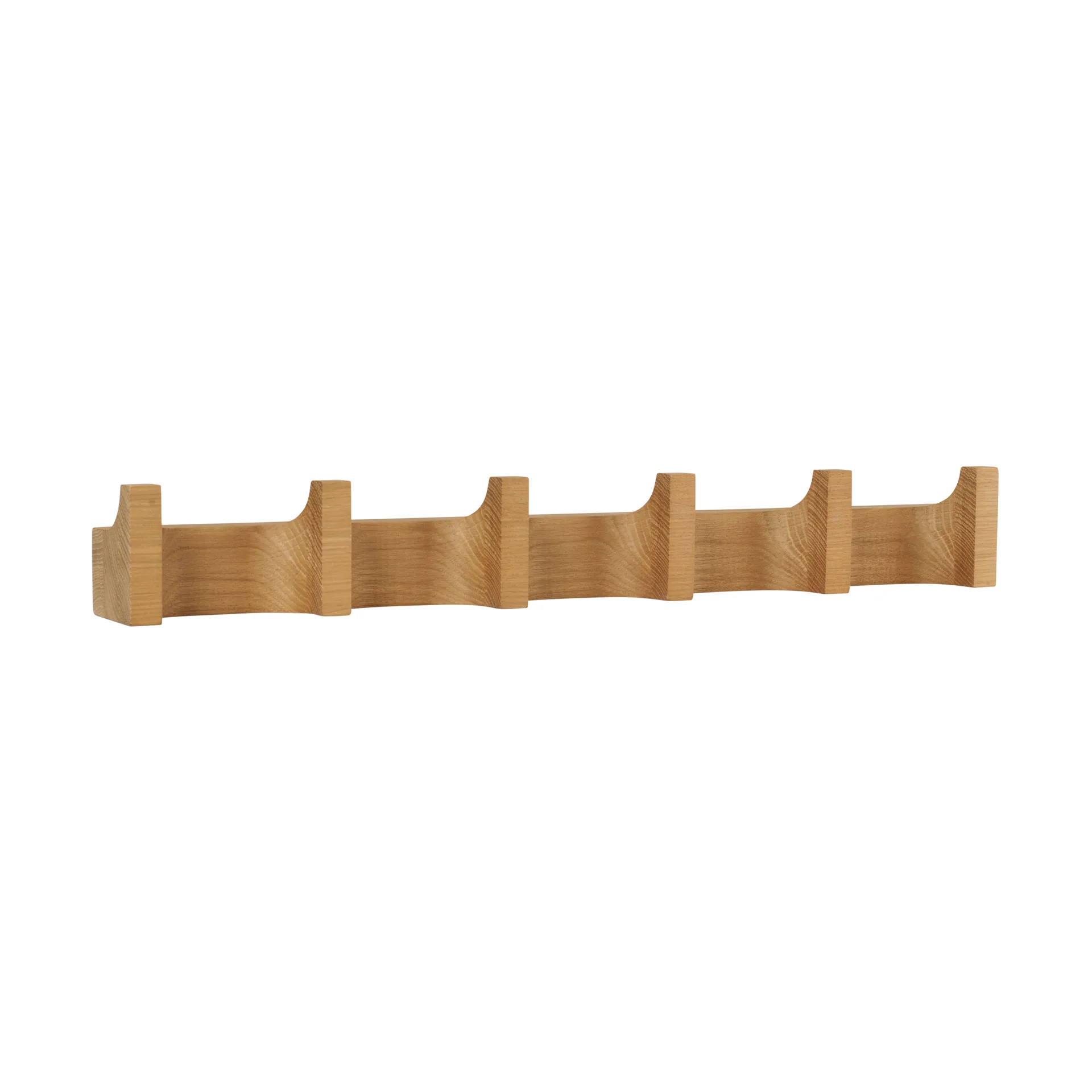 Column coat rack 49 cm, Warm oiled oak Kristina Dam Studio