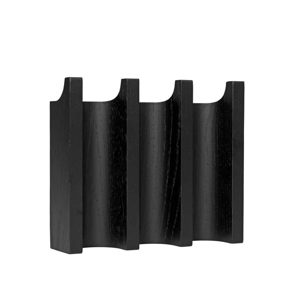 Column hanger, Oak black lacquered Kristina Dam Studio