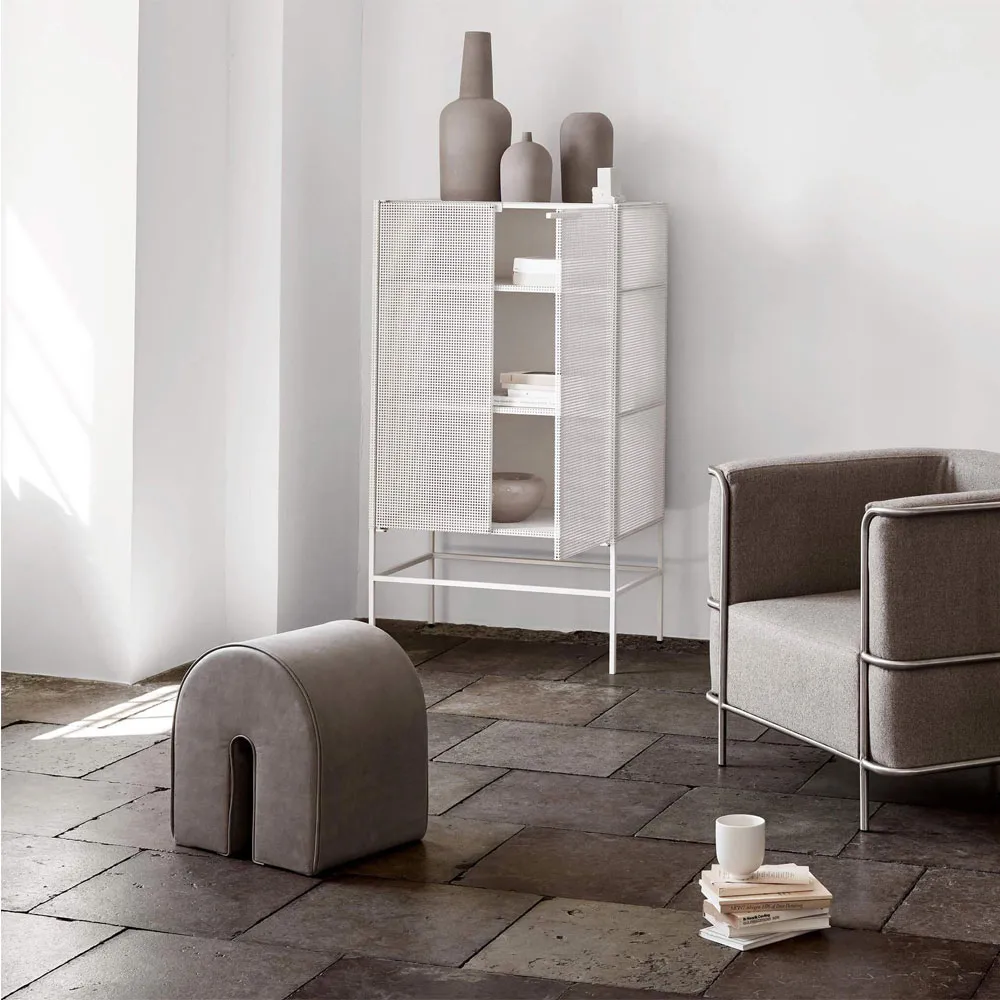 Grid cabinet, Black Kristina Dam Studio