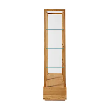 Japanese display cabinet large - Warm oiled oak - Kristina Dam Studio